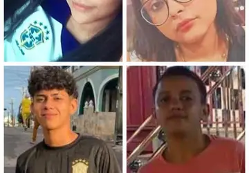 PC-AM solicita ampla divulgação das imagens de quatro pessoas que desapareceram em Manaus