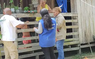 Ação pioneira da prefeitura redefine território rural de Manaus para aprimorar ações de saúde
