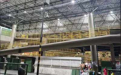 Prefeitura de Manaus reforça iluminação no Terminal de Integração da Cidade Nova