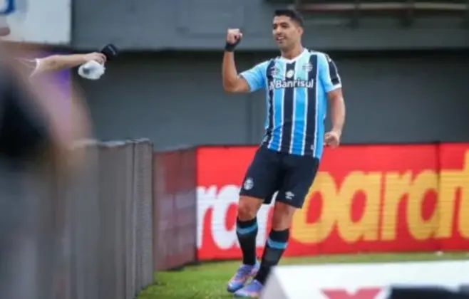 Suárez e Bitello são responsáveis por 100% dos gols do Grêmio