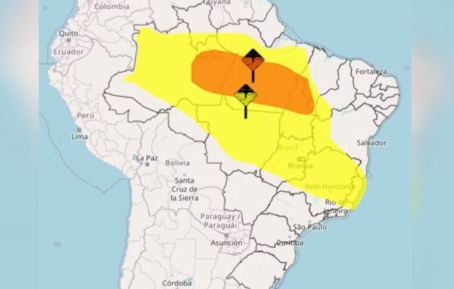 Clima: semana começa com alerta para temporais pelo país; saiba onde